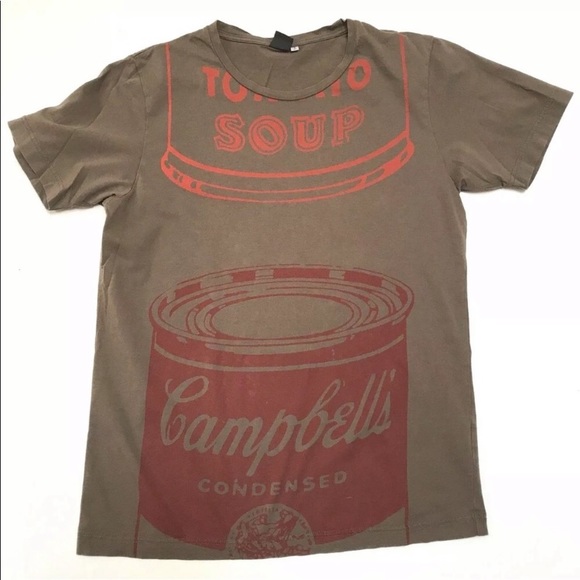 andy warhol Other - Andy Warhol Campbell’s Soup Soft T-Shirt Sz S